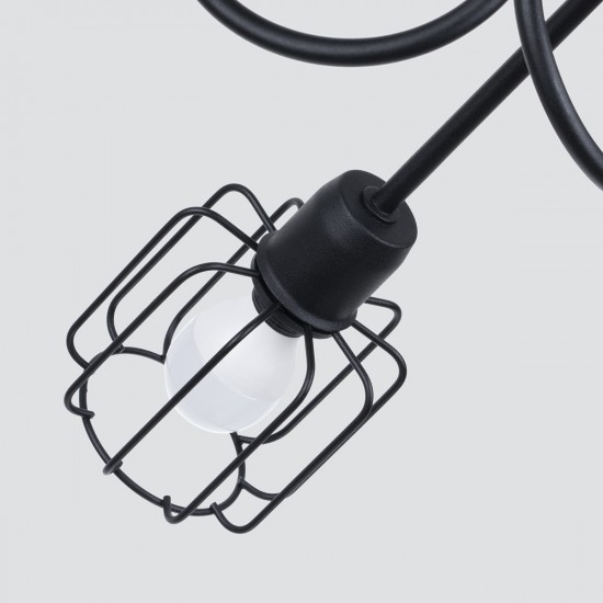 Chandelier BELUCI 5S black Chandelier BELUCI 5S black