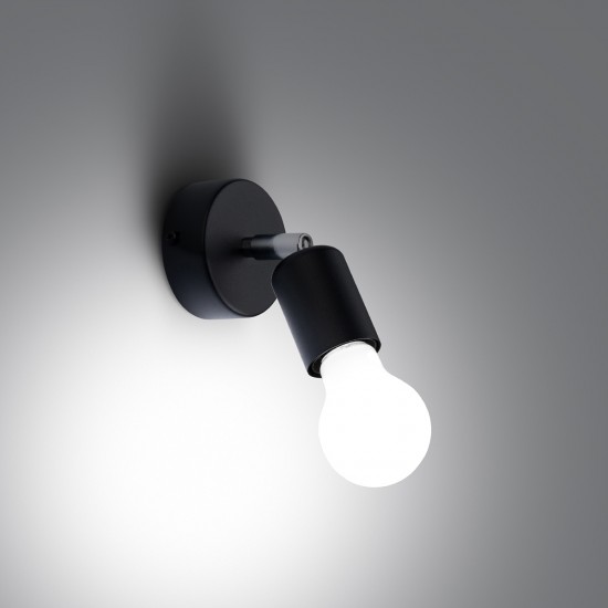 Wall lamp FORNES 1 black