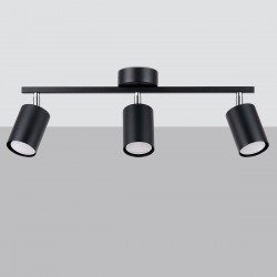 Ceiling lamp LEMMI 3 black