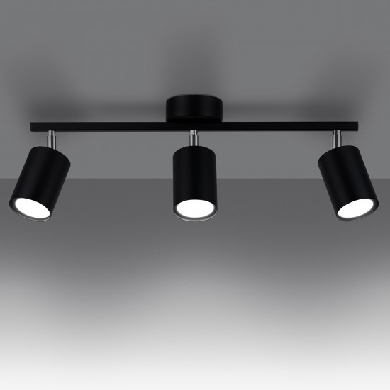 Ceiling lamp LEMMI 3 black