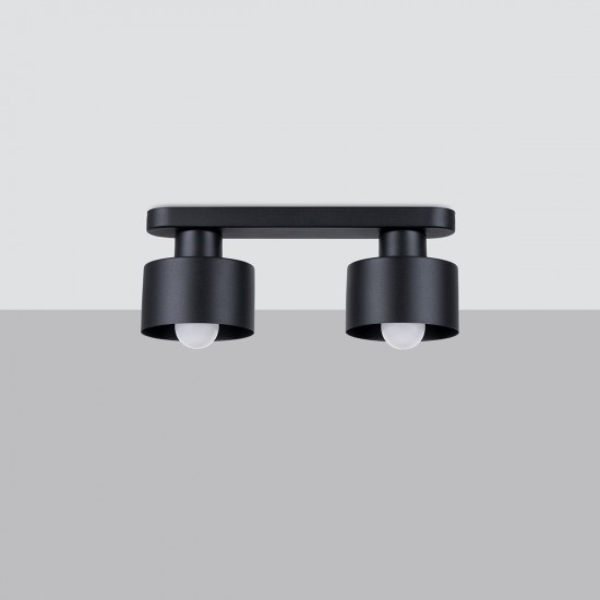 Ceiling lamp SAVAR 2 black
