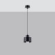 Pendant lamp SAVAR 1 black