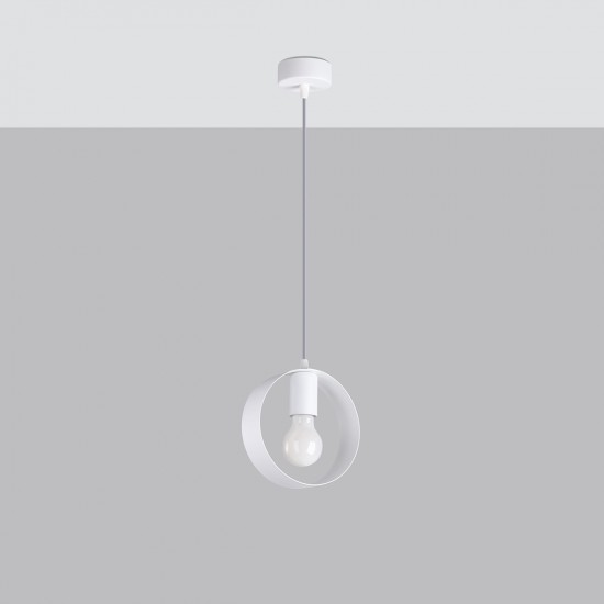 Pendant lamp TITRAN 1 biała