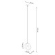 Pendant lamp TITRAN 1 biała