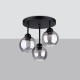 Chandelier ALINO 3 black Chandelier ALINO 3 black