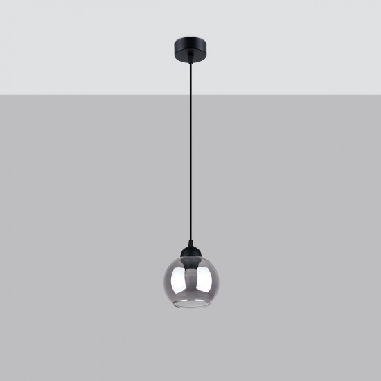 Pendant lamp ALINO 1 black