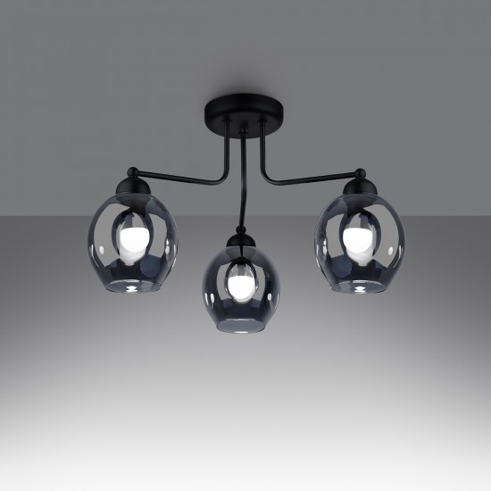 Chandelier FILLAN 3 black