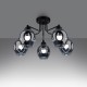 Chandelier FILLAN 5 black