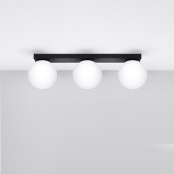 Ceiling lamp YOLI 3 black