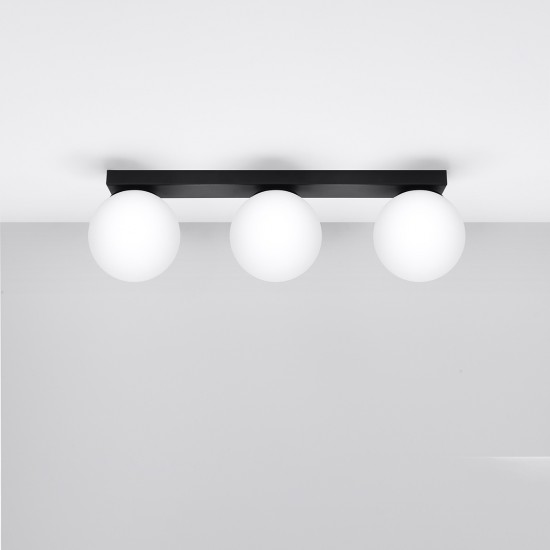 Ceiling lamp YOLI 3 black