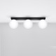 Ceiling lamp YOLI 3 black
