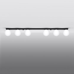 Ceiling lamp YOLI 6 black