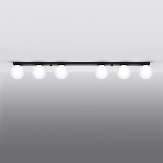 Ceiling lamp YOLI 6 black