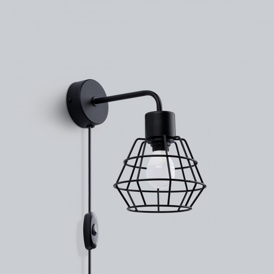 Wall lamp SUBA black