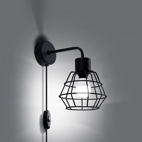 Wall lamp SUBA black
