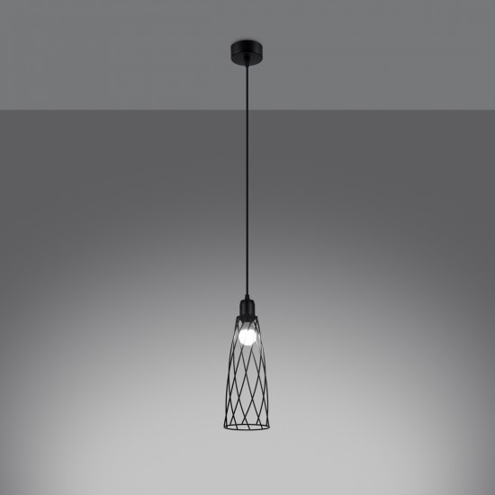 Pendant lamp SUBA 1 black