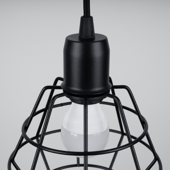 Pendant lamp SUBA 3P black