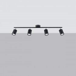 Ceiling lamp LEMMI 4L black