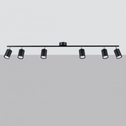 Ceiling lamp LEMMI 6L black