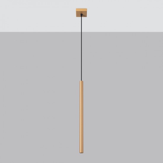 Pendant lamp PASTELO 1 gold