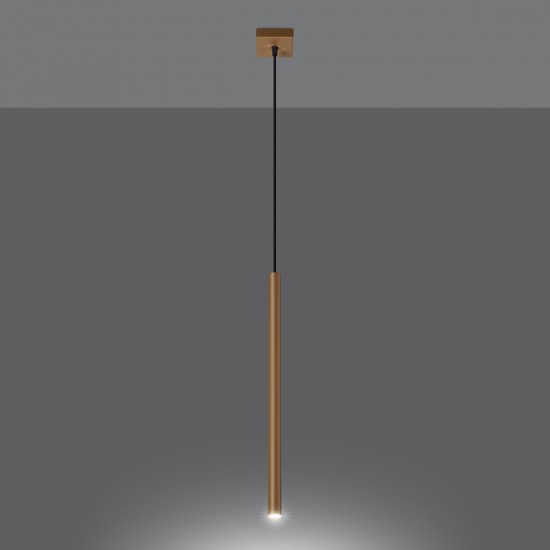 Pendant lamp PASTELO 1 gold