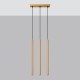 Pendant lamp PASTELO 3L gold