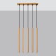 Pendant lamp PASTELO 5L  gold