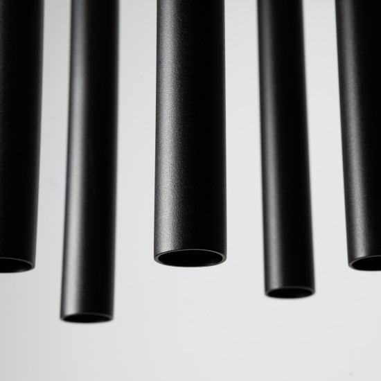 Pendant lamp PASTELO 5P black