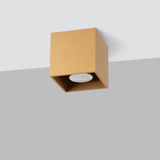 Ceiling lamp QUAD 1 gold