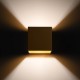 Wall lamp QUAD 1 gold