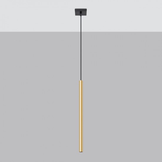 Pendant lamp PASTELO 1 polished gold