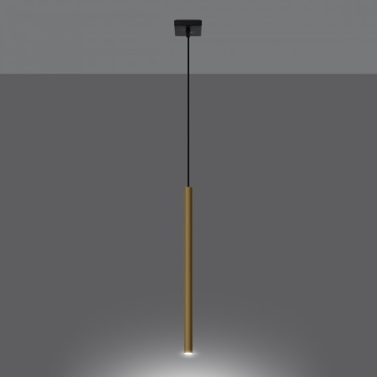 Pendant lamp PASTELO 1 polished gold