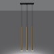 Pendant lamp PASTELO 3L polished gold