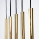 Pendant lamp PASTELO 5L polished gold