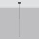 Pendant lamp PASTELO 1 chrome