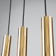 Pendant lamp LAGOS 3 polished gold