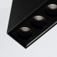 Ceiling lamp SOLE black LED