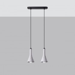 Pendant lamp REA 2 concrete