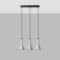 Pendant lamp REA 3L concrete