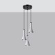 Pendant lamp REA 3P concrete