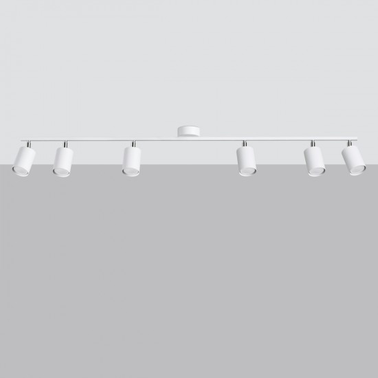 Ceiling lamp LEMMI 6L white