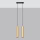 Pendant lamp LAGOS 2 polished gold