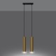 Pendant lamp LAGOS 2 polished gold