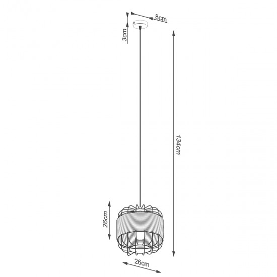 Pendant lamp FOST
