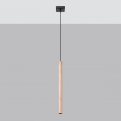 Pendant lamp PASTELO 1 wood