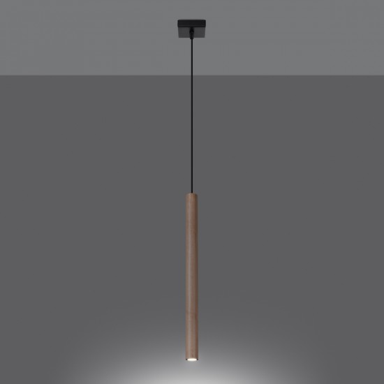 Pendant lamp PASTELO 1 wood