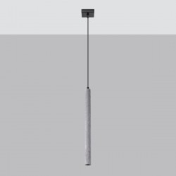 Pendant lamp PASTELO 1 concrete