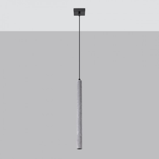 Pendant lamp PASTELO 1 concrete