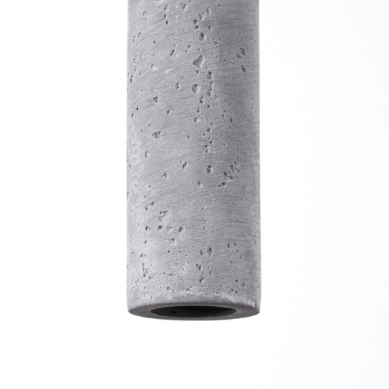 Pendant lamp PASTELO 1 concrete