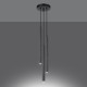 Pendant lamp PASTELO 3P concrete